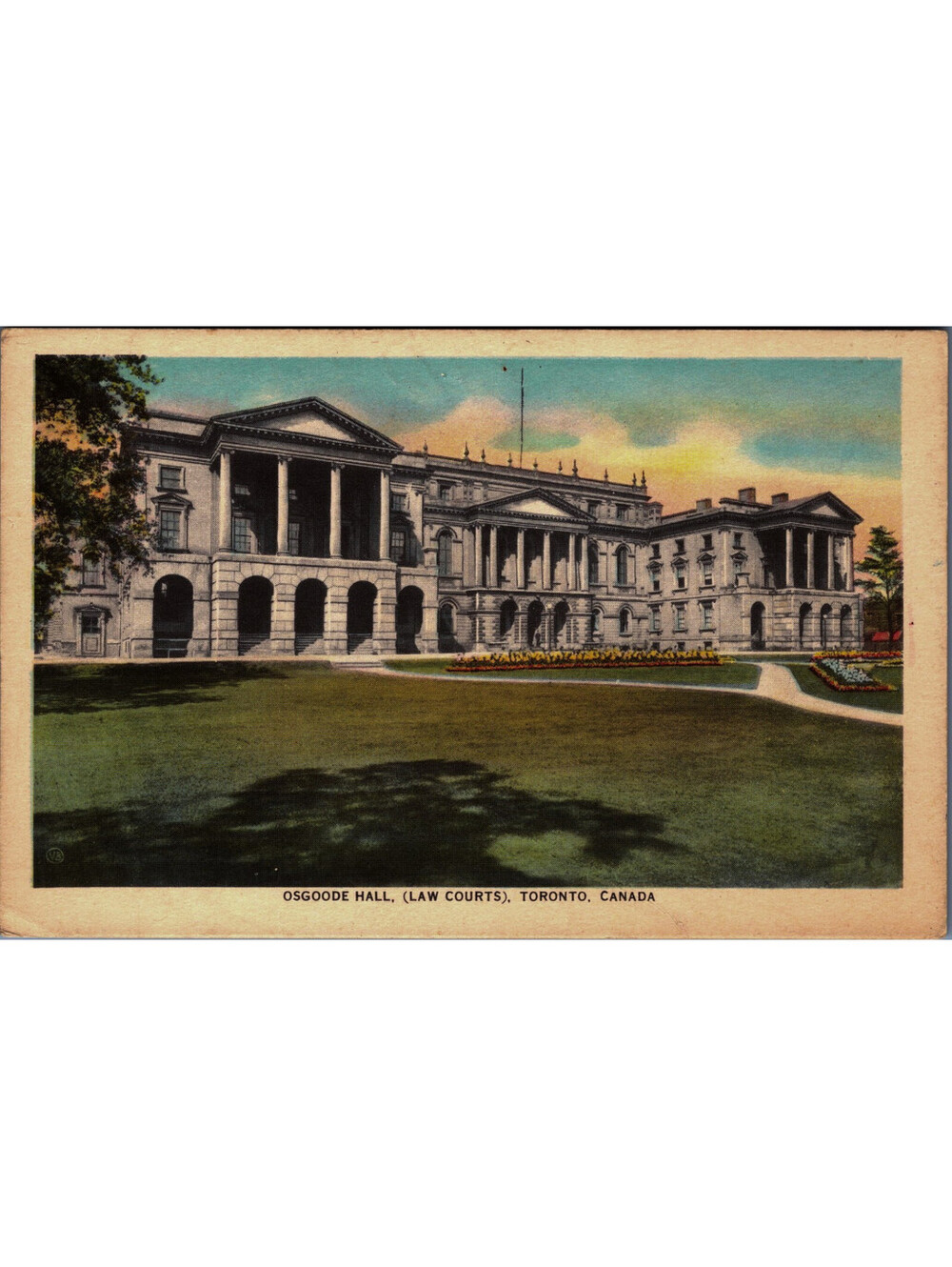 Osgoode Hall (Law Courts), Toronto, Canada Postcard